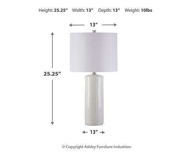 Steuben Table Lamp (Set of 2) - Tony’s Furniture Store & Linen (GA) - Multi Location