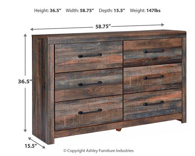 Drystan Dresser and Mirror - Tony’s Furniture Store & Linen (GA) - Multi Location