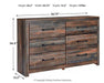 Drystan Dresser and Mirror - Tony’s Furniture Store & Linen (GA) - Multi Location