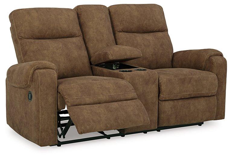Edenwold Reclining Loveseat with Console - Tony’s Furniture Store & Linen (GA) - Multi Location