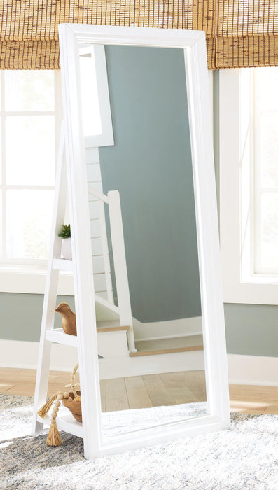 Evesen Floor Standing Mirror/Storage - Tony’s Furniture Store & Linen (GA) - Multi Location