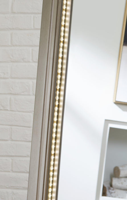 Evesen Floor Standing Mirror with Storage - Tony’s Furniture Store & Linen (GA) - Multi Location