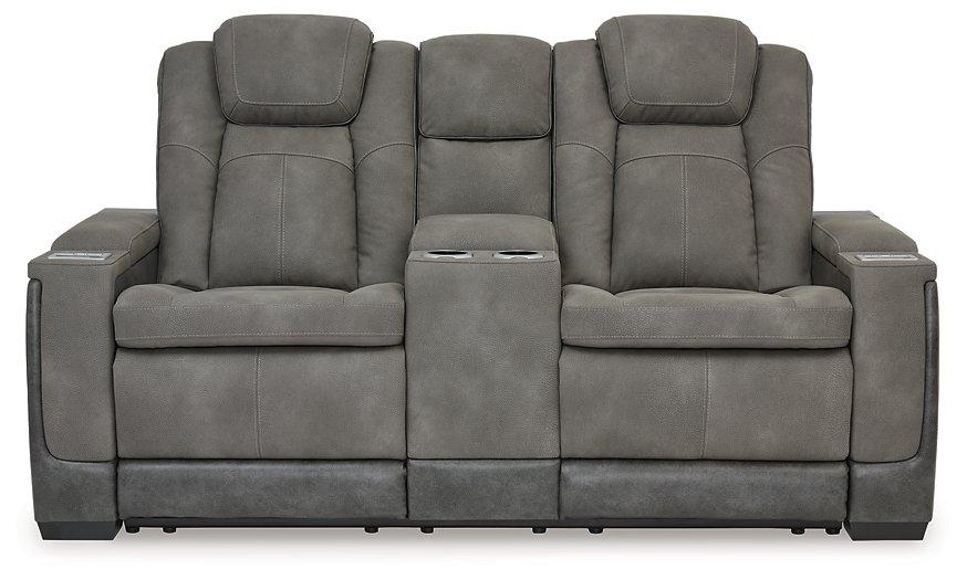 Next-Gen DuraPella Power Reclining Loveseat with Console - Tony’s Furniture Store & Linen (GA) - Multi Location