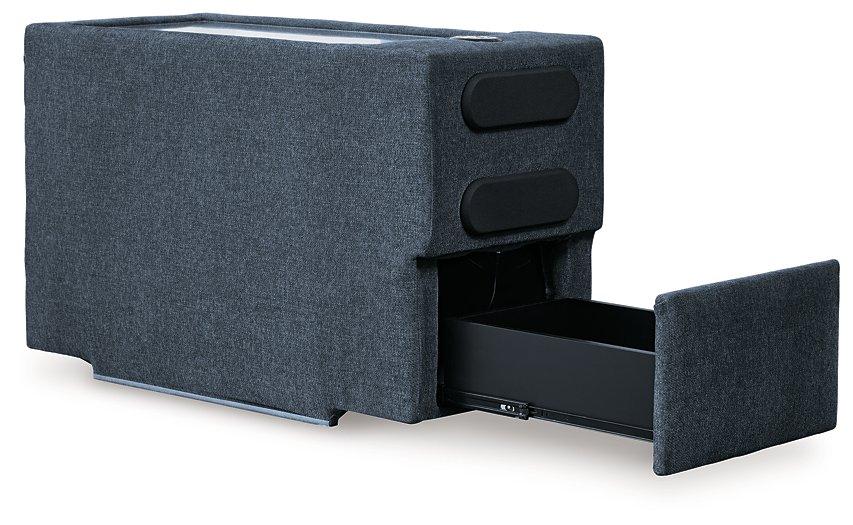 Modmax Sectional Loveseat with Audio System - Tony’s Furniture Store & Linen (GA) - Multi Location