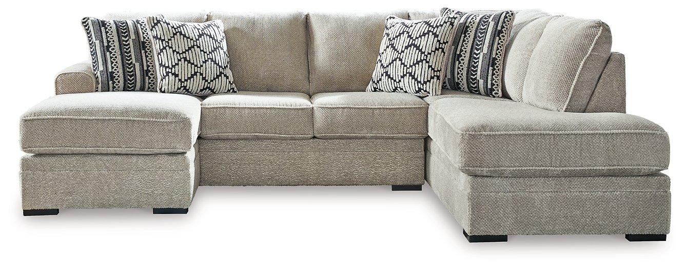 Calnita Sectional with Chaise - Tony’s Furniture Store & Linen (GA) - Multi Location
