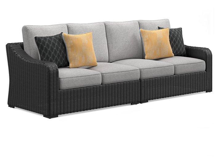 Beachcroft 2-Piece Outdoor Loveseat with Cushion - Tony’s Furniture Store & Linen (GA) - Multi Location
