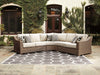 Beachcroft Outdoor Seating Set - Tony’s Furniture Store & Linen (GA) - Multi Location
