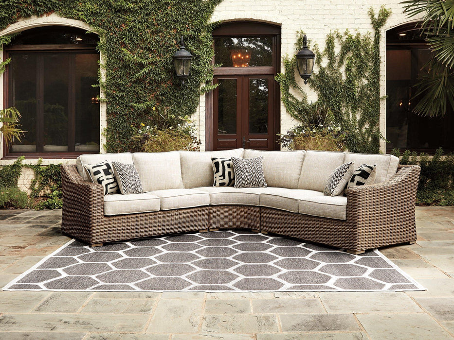 Beachcroft Outdoor Seating Set - Tony’s Furniture Store & Linen (GA) - Multi Location