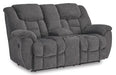Foreside Reclining Loveseat with Console - Tony’s Furniture Store & Linen (GA) - Multi Location