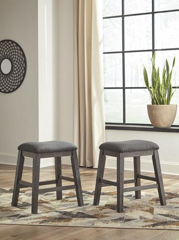 Caitbrook Counter Height Upholstered Bar Stool - Tony’s Furniture Store & Linen (GA) - Multi Location
