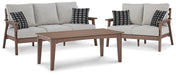 Emmeline Outdoor Seating Set - Tony’s Furniture Store & Linen (GA) - Multi Location