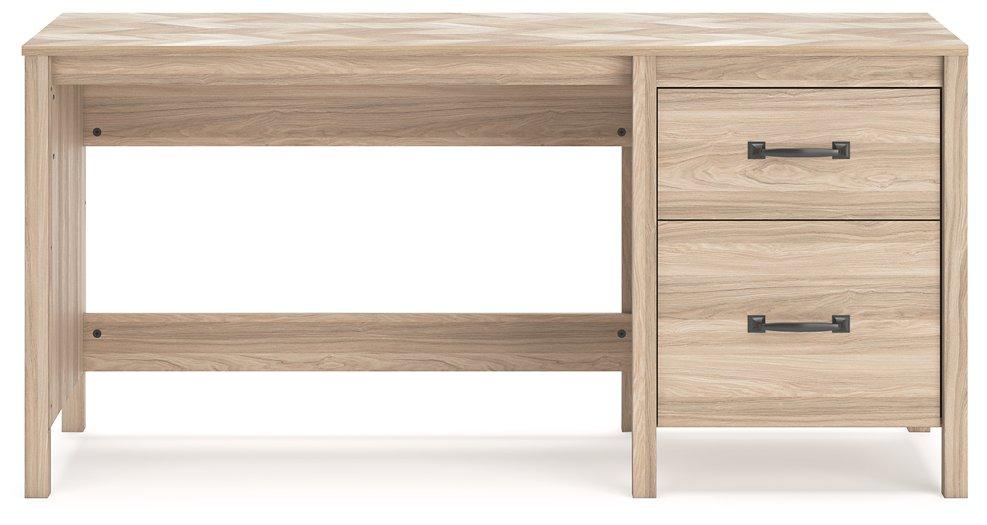 Battelle 60" Home Office Desk with Return - Tony’s Furniture Store & Linen (GA) - Multi Location