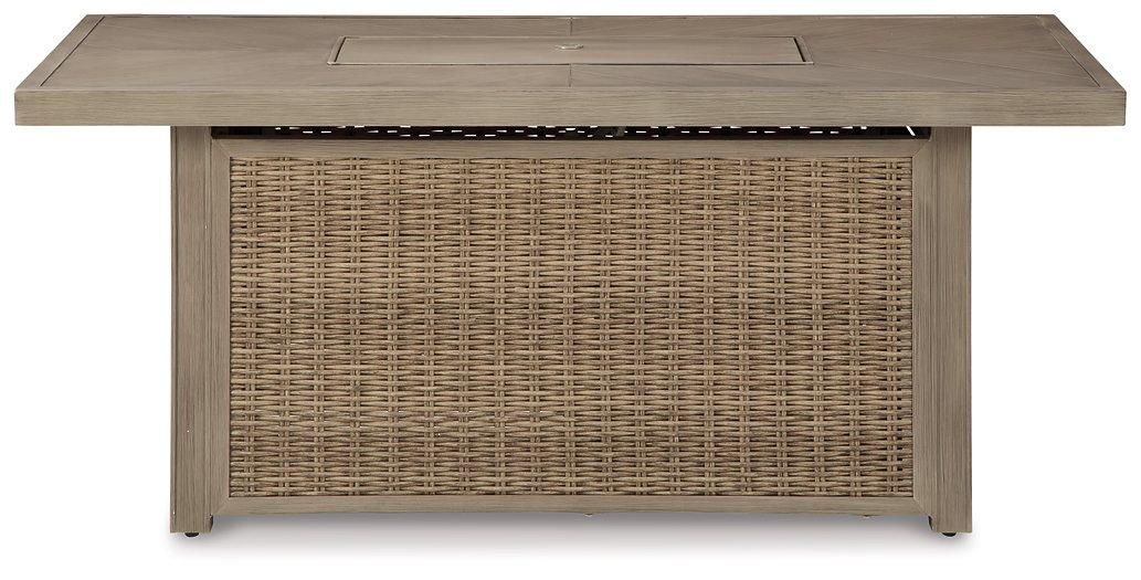 Beachcroft Outdoor Fire Pit Table - Tony’s Furniture Store & Linen (GA) - Multi Location