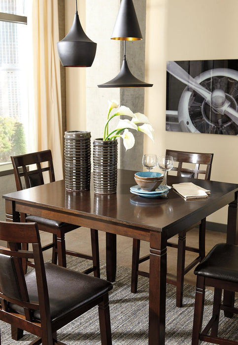Bennox Counter Height Dining Table and Bar Stools (Set of 5) - Tony’s Furniture Store & Linen (GA) - Multi Location