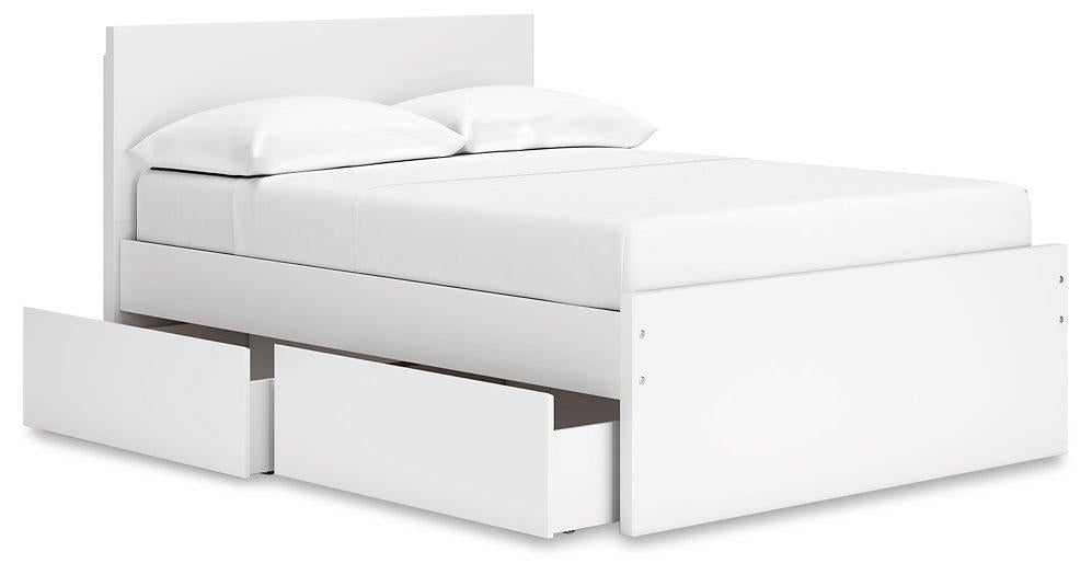 Onita Panel Bed with 2 Side Storage - Tony’s Furniture Store & Linen (GA) - Multi Location