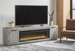 Naydell 92" TV Stand with Electric Fireplace - Tony’s Furniture Store & Linen (GA) - Multi Location