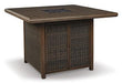 Paradise Trail Bar Table with Fire Pit - Tony’s Furniture Store & Linen (GA) - Multi Location