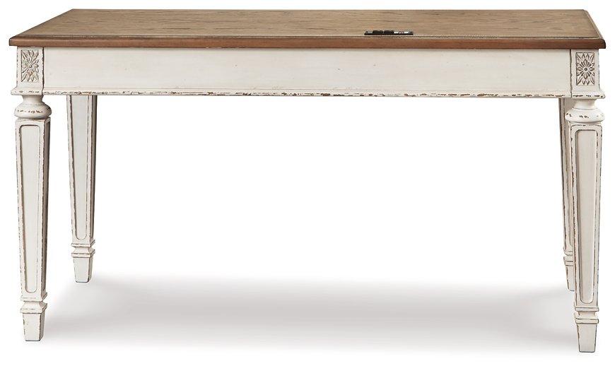 Realyn 2-Piece Home Office Desk - Tony’s Furniture Store & Linen (GA) - Multi Location