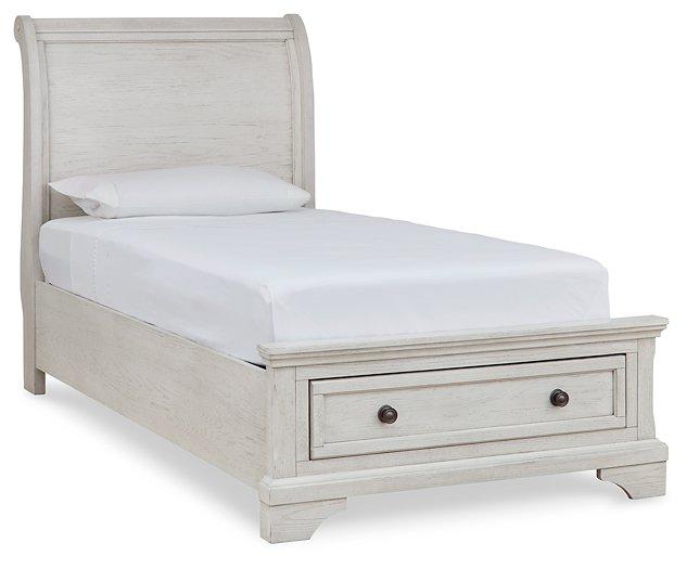 Robbinsdale Sleigh Storage Bed - Tony’s Furniture Store & Linen (GA) - Multi Location
