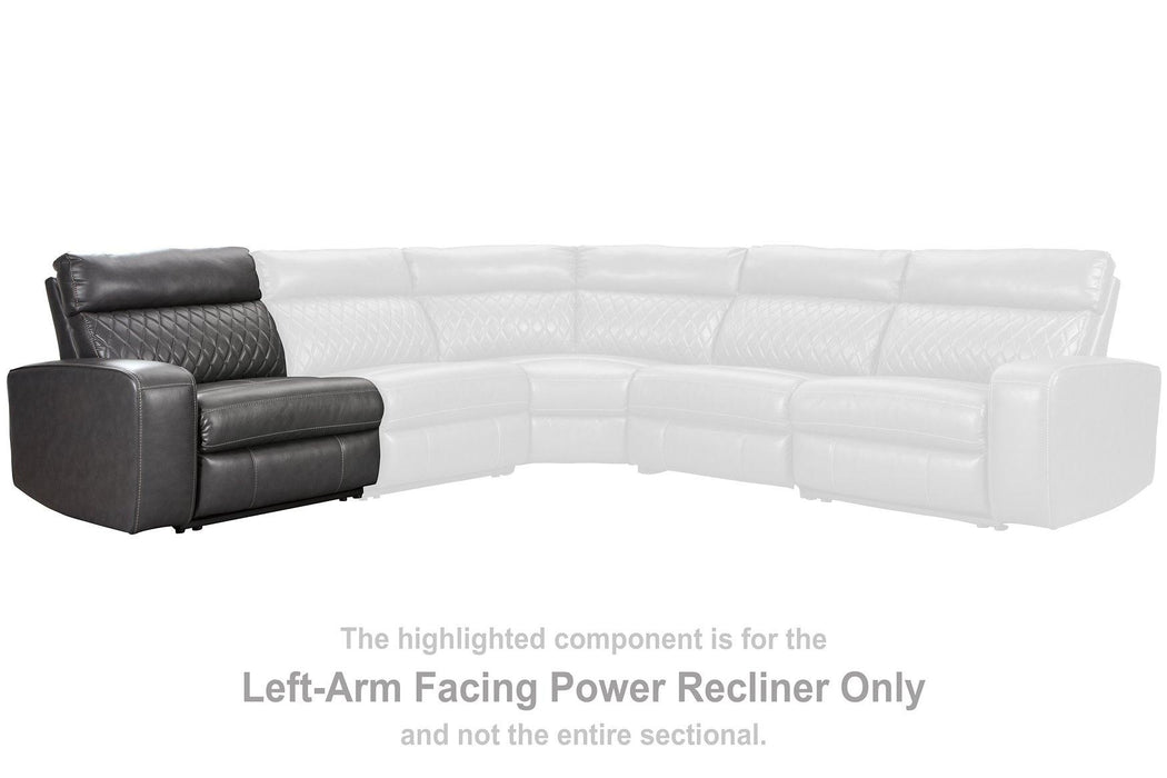 Samperstone Power Reclining Sectional - Tony’s Furniture Store & Linen (GA) - Multi Location
