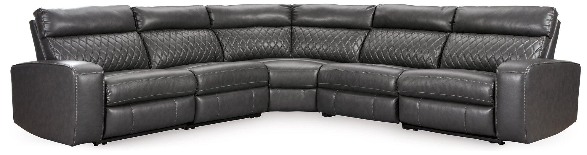 Samperstone Power Reclining Sectional - Tony’s Furniture Store & Linen (GA) - Multi Location