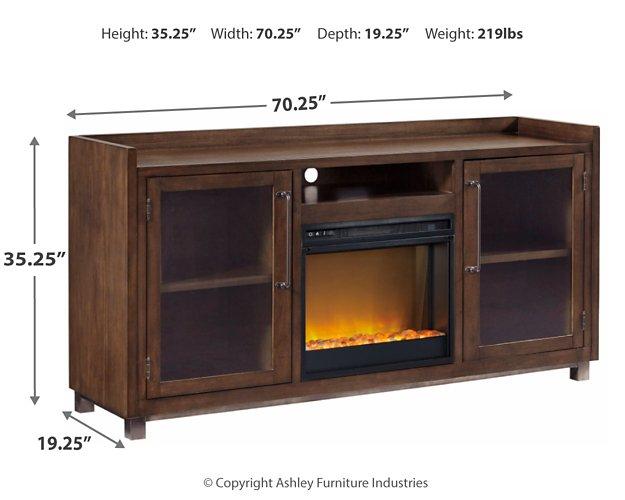 Starmore 70" TV Stand with Electric Fireplace - Tony’s Furniture Store & Linen (GA) - Multi Location