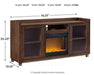 Starmore 70" TV Stand with Electric Fireplace - Tony’s Furniture Store & Linen (GA) - Multi Location