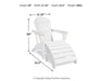 Sundown Treasure Adirondack Chair - Tony’s Furniture Store & Linen (GA) - Multi Location
