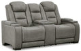 The Man-Den Power Reclining Loveseat with Console - Tony’s Furniture Store & Linen (GA) - Multi Location