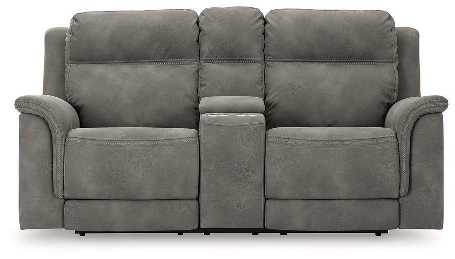 Next-Gen DuraPella Power Reclining Loveseat with Console - Tony’s Furniture Store & Linen (GA) - Multi Location