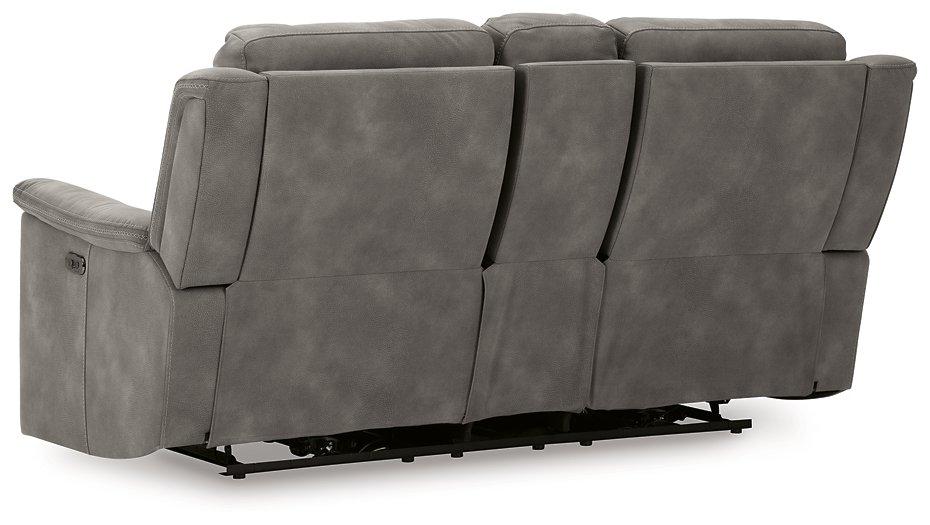 Next-Gen DuraPella Power Reclining Loveseat with Console - Tony’s Furniture Store & Linen (GA) - Multi Location