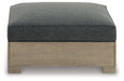 Citrine Park Outdoor Ottoman with Cushion - Tony’s Furniture Store & Linen (GA) - Multi Location