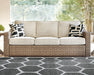 Beachcroft Outdoor Sofa, Lounge Chairs and Fire Pit - Tony’s Furniture Store & Linen (GA) - Multi Location
