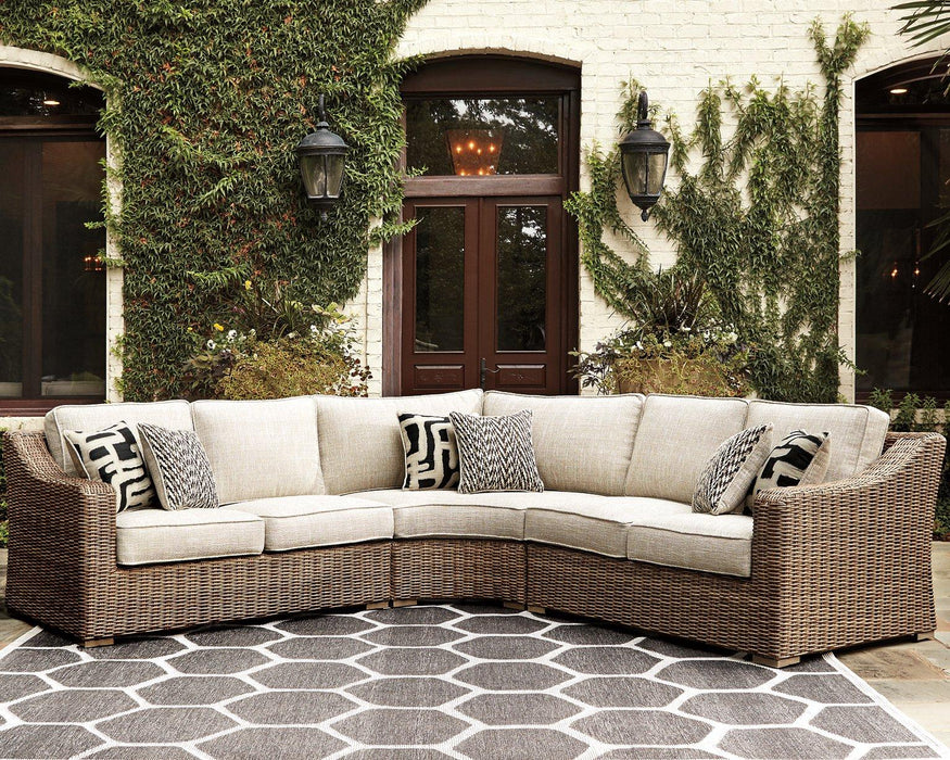 Beachcroft Outdoor Seating Set - Tony’s Furniture Store & Linen (GA) - Multi Location