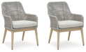 Seton Creek Outdoor Dining Arm Chair (Set of 2) - Tony’s Furniture Store & Linen (GA) - Multi Location