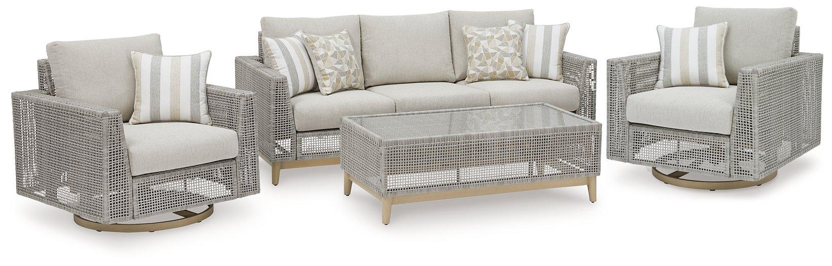 Seton Creek Outdoor Upholstery Set - Tony’s Furniture Store & Linen (GA) - Multi Location