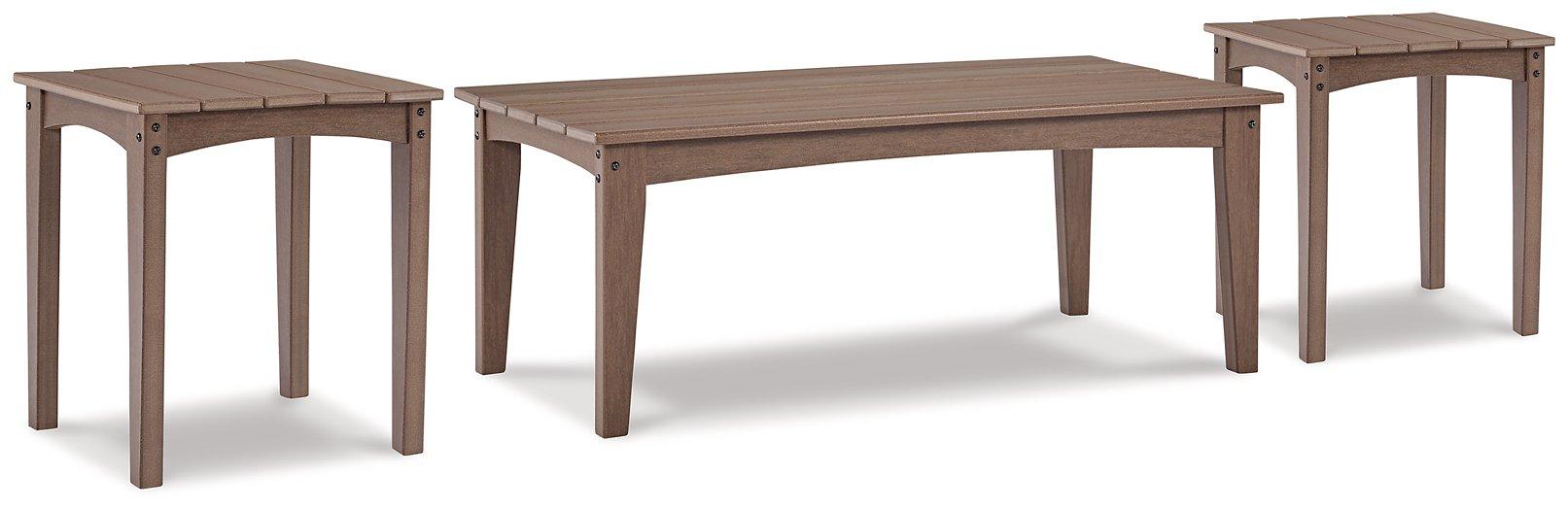 Emmeline Outdoor Occasional Table Set - Tony’s Furniture Store & Linen (GA) - Multi Location