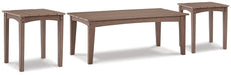 Emmeline Outdoor Occasional Table Set - Tony’s Furniture Store & Linen (GA) - Multi Location