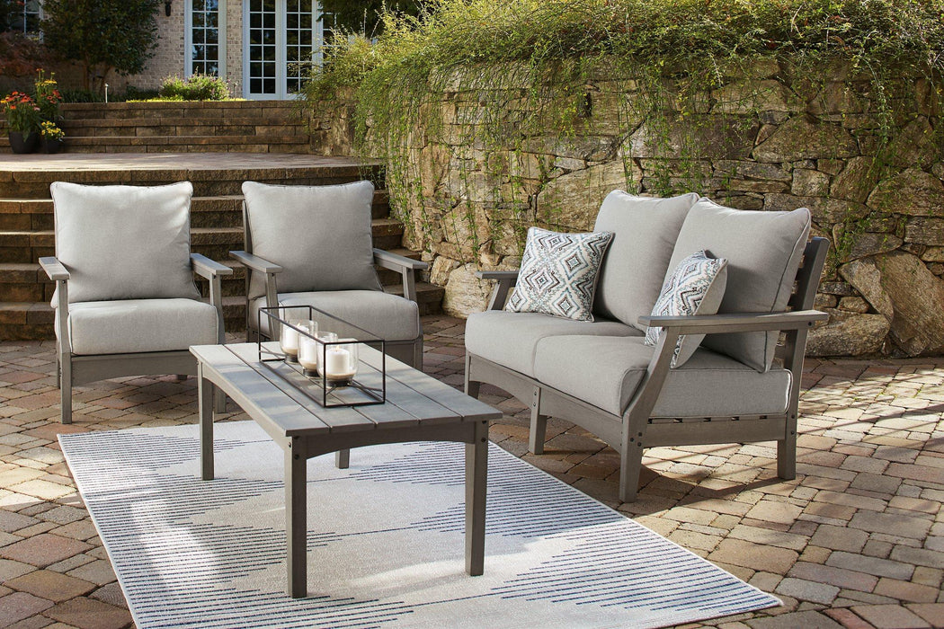 Visola Outdoor Loveseat Conversation Set - Tony’s Furniture Store & Linen (GA) - Multi Location