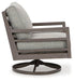 Hillside Barn Outdoor Swivel Lounge with Cushion - Tony’s Furniture Store & Linen (GA) - Multi Location