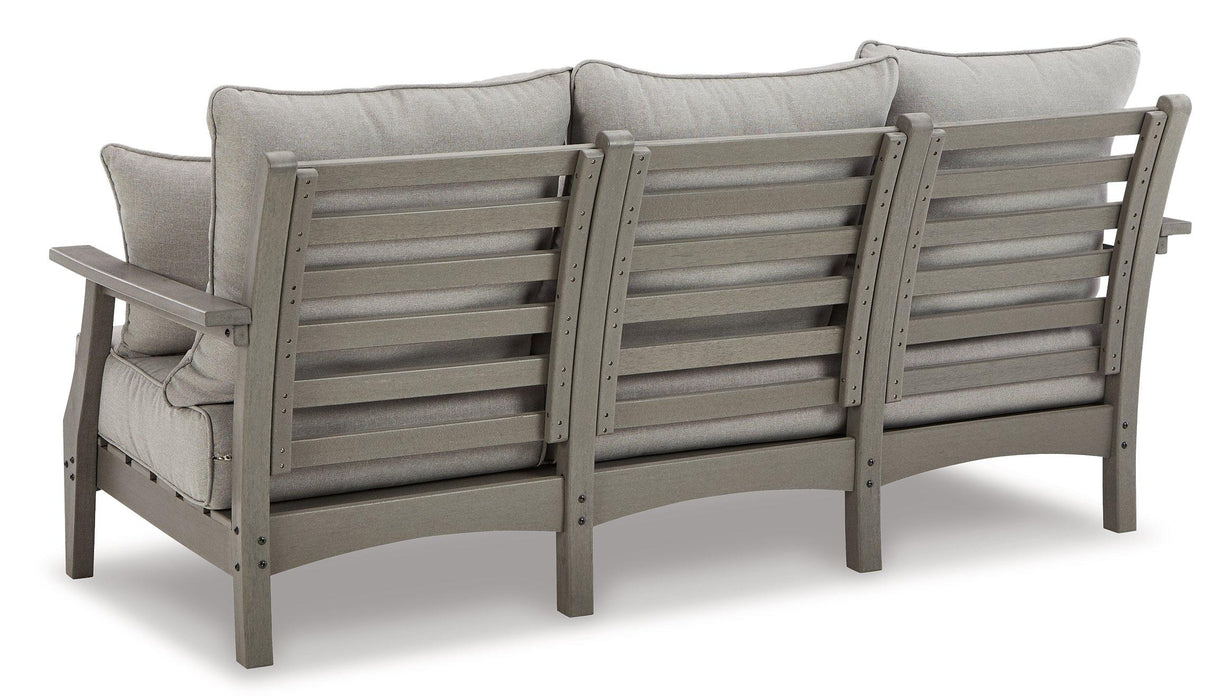 Visola Outdoor Sofa and Loveseat Set - Tony’s Furniture Store & Linen (GA) - Multi Location