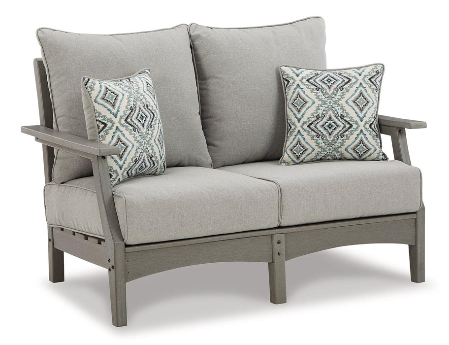Visola Outdoor Loveseat Conversation Set - Tony’s Furniture Store & Linen (GA) - Multi Location