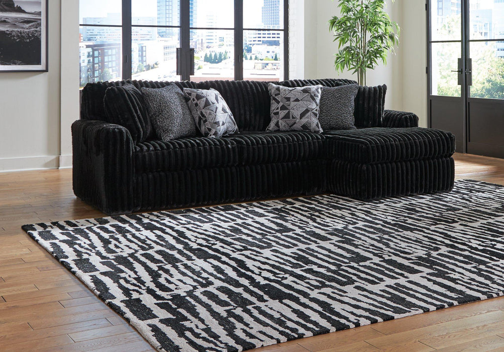 Midnight-Madness Sectional Sofa with Chaise - Tony’s Furniture Store & Linen (GA) - Multi Location