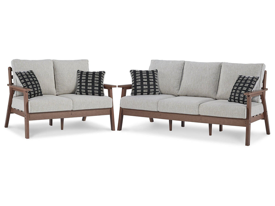 Emmeline Outdoor Seating Set - Tony’s Furniture Store & Linen (GA) - Multi Location