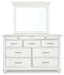 Kanwyn Dresser and Mirror - Tony’s Furniture Store & Linen (GA) - Multi Location