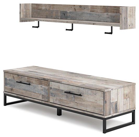 Neilsville Bench with Coat Rack - Tony’s Furniture Store & Linen (GA) - Multi Location