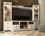Willowton 4-Piece Entertainment Center - Tony’s Furniture Store & Linen (GA) - Multi Location