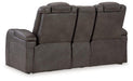 Fyne-Dyme Power Reclining Loveseat with Console - Tony’s Furniture Store & Linen (GA) - Multi Location
