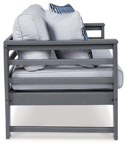Amora Outdoor Loveseat with Cushion - Tony’s Furniture Store & Linen (GA) - Multi Location