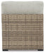 Calworth Outdoor Armless Chair with Cushion (Set of 2) - Tony’s Furniture Store & Linen (GA) - Multi Location